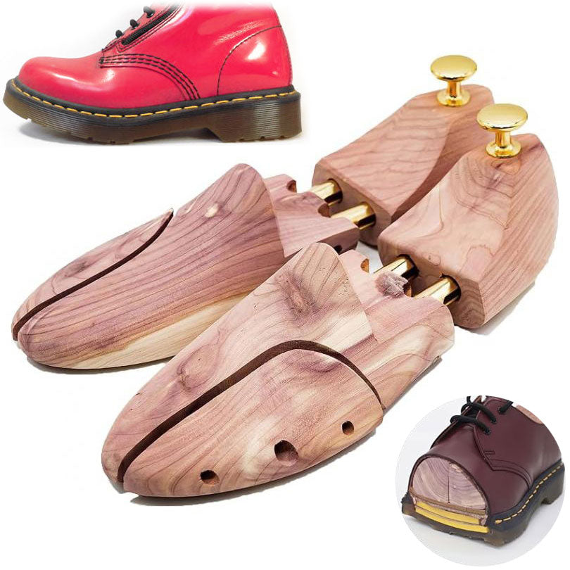 【新商品】ドクターマーチン（Dr.Martens）専用 天然木製（レッドシダー）シューツリー（シューキーパー、シュートリー）が新登場！