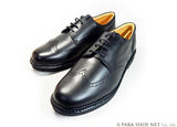 Rinescante Valentiano 本革 ウィングチップ ビジネスシューズ ワイズ4E（EEEE）黒（ブラック）27.5cm 28cm 29cm 30cm【大きいサイズ 革靴】（3733k-blk）