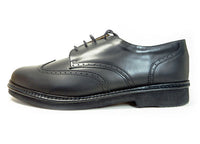 Rinescante Valentiano 本革 ウィングチップ ビジネスシューズ ワイズ4E（EEEE）黒（ブラック）27.5cm 28cm 29cm 30cm【大きいサイズ 革靴】（3733k-blk）