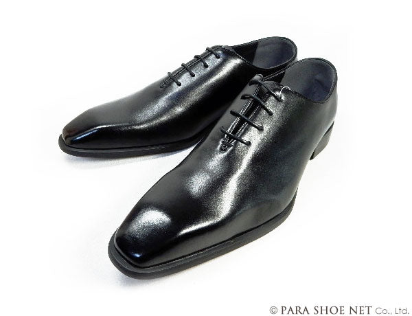 GERODI 本革 ホールカット ビジネスシューズ 黒  3EEEEcm.0cm、.5cm、cm.0cm大きいサイズビッグサイズ革靴PNS BLK