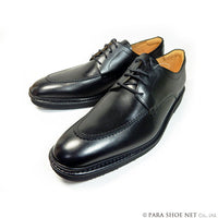 Rinescante Valentiano 本革 Uチップ 軽量ビジネスシューズ ワイズ4E（EEEE）黒 27.5cm 28cm（28.0cm）29cm（29.0cm）30cm（30.0cm） 【大きいサイズ（ビッグサイズ）メンズ革靴・紳士靴】(5313k-blk)