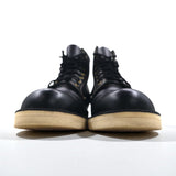 【中古（古着靴）】Danner レースアップブーツ ワークブーツ 27cm Vibramソール ブラック レザー PAULINE D4124