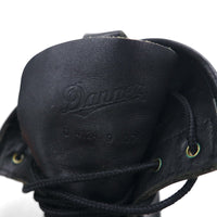 【中古（古着靴）】Danner レースアップブーツ ワークブーツ 27cm Vibramソール ブラック レザー PAULINE D4124
