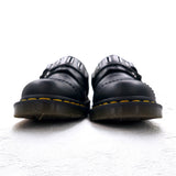 【中古（古着靴）】Dr.Martens ベルト ドレスシューズ 26cm ブラック スムースレザー QUYNN LOW BUCKLE LEATHER SHOES 25603001