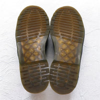 【中古（古着靴）】Dr.Martens ベルト ドレスシューズ 26cm ブラック スムースレザー QUYNN LOW BUCKLE LEATHER SHOES 25603001