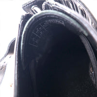 【中古（古着靴）】Dr.Martens ベルト ドレスシューズ 26cm ブラック スムースレザー QUYNN LOW BUCKLE LEATHER SHOES 25603001