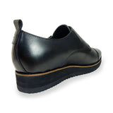 PARASHOE 本革 ダブルモンクストラップ 厚底ビジネスシューズ（ビジネススニーカー・ドレススニーカー）ワイズ3E 黒【メンズ革靴・ビジカジ紳士靴・オフィスカジュアル／大きいサイズ・小さいサイズ対応】(PS-1823-BLK)