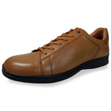 【SALE】PARASHOE 本革 レザースニーカー ワイズ幅広3E（EEE）～4E（EEEE）茶色（ブラウン）メッシュライニング 【メンズ革靴・カジュアルシューズ・ビジネスカジュアル（ビジカジ）紳士靴・ドレススニーカー・ビジネススニーカー・オフィスカジュアル】(PS-2701BG-BRN)