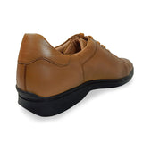 【SALE】PARASHOE 本革 レザースニーカー ワイズ幅広3E（EEE）～4E（EEEE）茶色（ブラウン）メッシュライニング 【メンズ革靴・カジュアルシューズ・ビジネスカジュアル（ビジカジ）紳士靴・ドレススニーカー・ビジネススニーカー・オフィスカジュアル】(PS-2701BG-BRN)