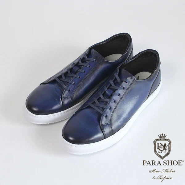 希少【SANTONI】ブルーレザースニーカー 楽天市場】SANTONI（カラーネイビー）（スニーカー｜メンズ靴
