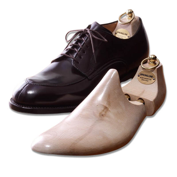 オールデン（ALDEN）モディファイドラスト用 天然木製  シューツリー（シューキーパー、シュートリー）英国SPRINGLINE（スプリングライン）社製【靴のお手入れ用品・大きいサイズ（ビッグサイズ）、小さいサイズ（スモールサイズ）対応】
