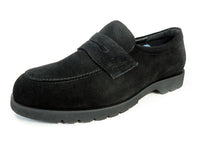 匠（TAKASHI）本革スエード ローファー ビジネスカジュアルシューズ Gワイズ（6E）黒［革靴・大きいサイズ 27.5cm、28cm、28.5cm、29cm、30cm 有］(PTT25V-BLK)