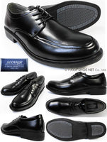 SLOVGH Uチップ ビジネスシューズ 黒 3E（EEE） 28cm、29cm、30cm【大きいサイズ（ビッグサイズ）メンズ紳士靴】(20301k-blk)