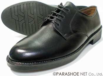 BRAVAS（Moonstar）本革 プレーントゥ ビジネスシューズ 黒 22cm、22.5cm、23cm、23.5cm、24cm［小さいサイズ メンズ 革靴・紳士靴］(2710-BLK)