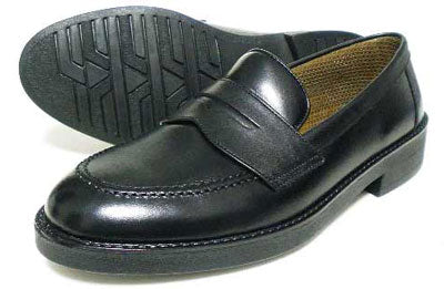 日本製*高級革靴*ズオ　27cm*黒　ローファー/スリッポン メンズ 革靴 レザー 本革 ローファー スリッポン ビジネス