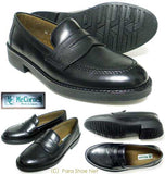 Mr.Cornell（Moonstar）本革 ローファー ビジネスシューズ 黒 22cm、22.5cm、23cm、23.5cm、24cm［小さいサイズ（スモールサイズ）革靴］(2730-BLK)