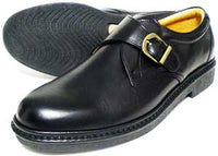 Rinescante Valentiano 本革 モンクストラップ ビジネスシューズ 4E（EEEE）黒 23cm、23.5cm、24cm【小さいサイズ 革靴・紳士靴】(PSN-3022-BLK)