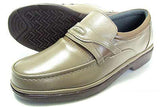 After Golf 本革 モカスリップオン ビジネスシューズ オーク ワイズ4E（EEEE）23cm、23.5cm、24cm【小さいサイズ（スモールサイズ）革靴・紳士靴】(3601-OK)