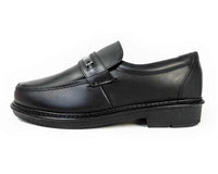 Rinescante Valentiano 本革 ビットローファー ビジネスシューズ ワイズ4E（EEEE）黒 27.5cm 28cm【大きいサイズ（ビッグサイズ）革靴（PSN-3716K-BLK）