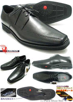 WALKERS-MATE 本革 スワールモカ ビジネスシューズ  ワイズ3E（EEE）黒［メンズ 革靴・紳士靴］(w7301-blk)