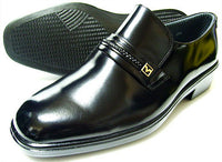 MR.BROWN（MoonStar）本革 プレーンスリッポン ビジネスシューズ 黒 4E（EEEE）23cm、23.5cm、24cm【小さいサイズ（スモールサイズ）革靴・紳士靴】(8838-blk)