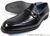 FRANCO GIOVANNI 本革 ビットローファー ビジネスシューズ 黒 ワイズ3E(EEE) 28cm、29cm、30cm【大きいサイズ（ビッグサイズ）革靴・紳士靴】(fg5204-blk)
