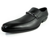 Gixxay 本革 ビットローファー ビジネスシューズ アンティーク黒 ワイズ3E（EEE）28cm（28.0cm）29cm（29.0cm）【大きいサイズ（ビッグサイズ）革靴】（2856-blk）