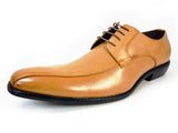 SABLINA VALENTINO スワールモカ ビジネスシューズ タン（キャメル）ワイズ3E（EEE） 28cm、29cm【大きいサイズ（ビッグサイズ）メンズ紳士靴】(pacc85-tan)