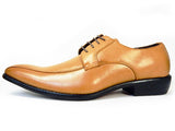 SABLINA VALENTINO スワールモカ ビジネスシューズ タン（キャメル）ワイズ3E（EEE） 28cm、29cm【大きいサイズ（ビッグサイズ）メンズ紳士靴】(pacc85-tan)