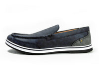 AMERICANINO（EDWIN）スリッポンスニーカー カジュアルシューズ アンティークネイビー 3E（EEE）28cm、29cm、30cm【大きいサイズ（ビッグサイズ）紳士靴】（ae893nv）
