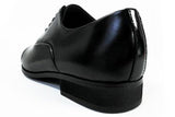 EXCEL 本革 内羽根ストレートチップ ビジネスシューズ＆冠婚葬祭 黒 3E（EEE） 23.5cm、24cm、24.5cm /小さいサイズ（スモールサイズ）メンズ革靴・紳士靴(ex9899bl)