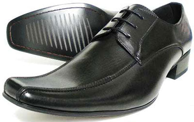 LASSU＆FRISS スワールモカ ビジネスシューズ 黒 ワイズ3E（EEE）27.5cm、28cm、29cm、30cm【大きいサイズ（ビッグサイズ）紳士靴】 (MS950-BLK)