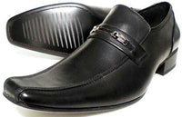 LASSU＆FRISS ビットローファースリッポン ビジネスシューズ 黒 ワイズ3E（EEE）27.5cm、28cm、29cm、30cm【大きいサイズ（ビッグサイズ）紳士靴】(MS952-BLK)