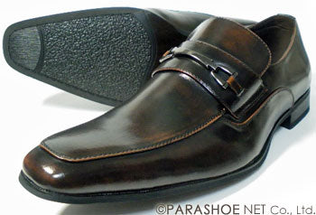 S-MAKE ビットローファー ビジネスシューズ 濃茶 ワイズ3E(EEE) 23cm、23.5cm、24cm【小さいサイズ（スモールサイズ）紳士靴】(ns1202s-dbr)