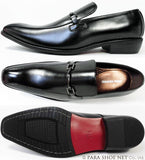 SABLINA VALENTINO ビットローファー ビジネスシューズ 黒 3E（EEE） 28cm、29cm【大きいサイズ（ビッグサイズ）メンズ紳士靴】(pacc86-blk)