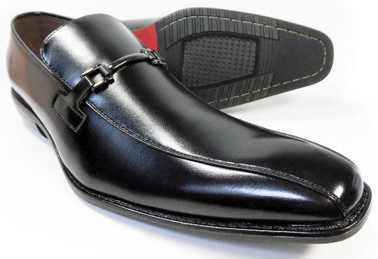 SABLINA VALENTINO ビットローファー ビジネスシューズ 黒 3E（EEE） 28cm、29cm【大きいサイズ（ビッグサイズ）メンズ紳士靴】(pacc86-blk)