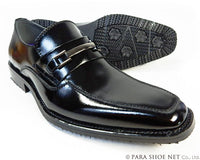 PARASHOE 本革 ビットローファー ビジネスシューズ 黒 3E（EEE）23cm、23.5cm、24cm【小さいサイズ（スモールサイズ）革靴・紳士靴】（ps16102-blk）