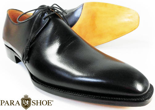 PARASHOE ハンドソーンウェルト製法 2アイレットプレーントゥ