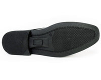 FOMALHAUT プレーントゥ ビジネスシューズ 黒 ワイズ3E（EEE） 28cm（28.0cm）【大きいサイズ（ビッグサイズ）メンズ紳士靴】（us3805-blk）