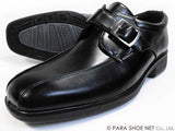 Wilson モンクストラップ ビジネスシューズ 黒 ワイズ3E（EEE） 28cm（28.0cm）【大きいサイズ（ビッグサイズ）メンズ紳士靴】(w73-blk)
