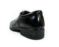 Wilson 内羽根ストレートチップ（キャップトゥ）ビジネスシューズ 黒 ワイズ3E（EEE）28cm（28.0cm）29cm（29.0cm）【大きいサイズ（ビッグサイズ）紳士靴】(w75-blk)