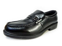 Wilson モカスリッポン ビジネスシューズ 黒 ワイズ4E（EEEE） 28cm（28.0cm）【大きいサイズ（ビッグサイズ）メンズ紳士靴】 (w86-blk)