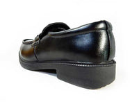 Wilson モカスリッポン ビジネスシューズ 黒 ワイズ4E（EEEE） 28cm（28.0cm）【大きいサイズ（ビッグサイズ）メンズ紳士靴】 (w86-blk)
